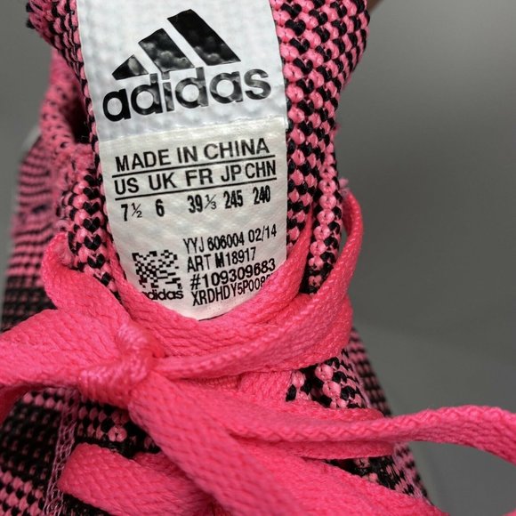 Adidas Women Element Refine Tricot Pink Running Shoes 7.5 Trainers M18917 - Picture 11 of 12